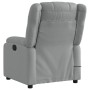 Sillón reclinable de masaje de tela gris claro de , Sillones - Ref: Foro24-373548, Precio: 232,37 €, Descuento: %