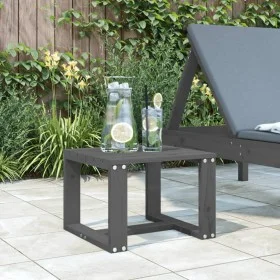 Mesa auxiliar de jardín madera maciza pino gris 40x38x28,5 cm de , Mesas de jardín - Ref: Foro24-825081, Precio: 32,69 €, Des...