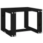 Mesa auxiliar de jardín madera maciza pino negro 40x38x28,5 cm de , Mesas de jardín - Ref: Foro24-825083, Precio: 28,91 €, De...