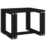 Mesa auxiliar de jardín madera maciza pino negro 40x38x28,5 cm de , Mesas de jardín - Ref: Foro24-825083, Precio: 29,78 €, De...