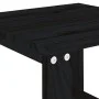 Mesa auxiliar de jardín madera maciza pino negro 40x38x28,5 cm de , Mesas de jardín - Ref: Foro24-825083, Precio: 28,91 €, De...
