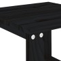 Mesa auxiliar de jardín madera maciza pino negro 40x38x28,5 cm de , Mesas de jardín - Ref: Foro24-825083, Precio: 29,78 €, De...
