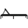 Tumbonas 2 unidades madera maciza de pino negro 199,5x60x74 cm de , Tumbonas - Ref: Foro24-825074, Precio: 159,91 €, Descuent...
