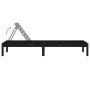 Tumbonas 2 unidades madera maciza de pino negro 199,5x60x74 cm de , Tumbonas - Ref: Foro24-825074, Precio: 159,91 €, Descuent...