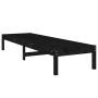 Tumbonas 2 unidades madera maciza de pino negro 199,5x60x74 cm de , Tumbonas - Ref: Foro24-825074, Precio: 159,91 €, Descuent...