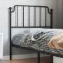 Cabecero de metal negro 90 cm de , Cabeceros y pies de cama - Ref: Foro24-373915, Precio: 24,20 €, Descuento: %