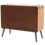 Cajonera de madera maciza de abeto 91x35x73 cm de vidaXL, Taquillas y armarios de almacenamiento - Ref: Foro24-245774, Precio...