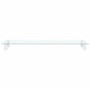 Soporte de monitor vidrio templado y metal blanco 100x35x8 cm de , Bases y elevadores para ordenadores - Ref: Foro24-374222, ...
