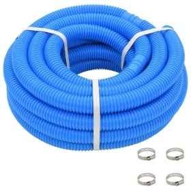 Pool hose with blue 38 mm clamps 12 m by vidaXL, Pool cleaning hoses - Ref: Foro24-91750, Price: 45,16 €, Discount: %