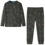 Pijama infantil de manga larga caqui 128 de , Pijamas de niños - Ref: Foro24-12687, Precio: 12,50 €, Descuento: %