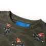 Khaki long-sleeved children's pajamas 104 by , Children's pajamas - Ref: Foro24-12685, Price: 12,50 €, Discount: %