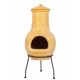 Redfire Chimenea Tampico arcilla amarilla 31x31x68 cm de RedFire, Chimeneas - Ref: Foro24-423892, Precio: 115,99 €, Descuento: %