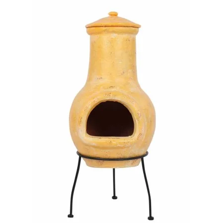 Redfire Chimenea Tampico arcilla amarilla 31x31x68 cm de RedFire, Chimeneas - Ref: Foro24-423892, Precio: 115,99 €, Descuento: %