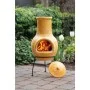 Redfire Chimenea Tampico arcilla amarilla 31x31x68 cm de RedFire, Chimeneas - Ref: Foro24-423892, Precio: 115,99 €, Descuento: %