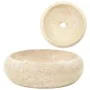 Cream marble sink 40x12 cm by vidaXL, Sinks - Ref: Foro24-142767, Price: 125,20 €, Discount: %