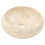 Lavabo de mármol crema 40x12 cm de vidaXL, Lavabos - Ref: Foro24-142767, Precio: 127,64 €, Descuento: %