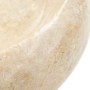 Lavabo de mármol crema 40x12 cm de vidaXL, Lavabos - Ref: Foro24-142767, Precio: 127,64 €, Descuento: %