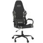 Silla gaming de masaje cuero sintético negro y camuflaje de , Sillones para videojuegos - Ref: Foro24-345544, Precio: 104,21 ...