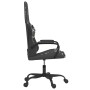 Silla gaming de masaje cuero sintético negro y camuflaje de , Sillones para videojuegos - Ref: Foro24-345544, Precio: 105,78 ...