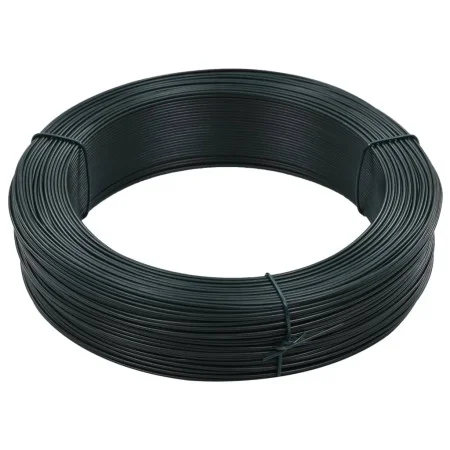 Draht zum Binden von Zäunen, geschwärzter grüner Stahl, 250 m, 1,4/2 mm von vidaXL, Zubehör für Tore und Zäune - Ref: Foro24-...