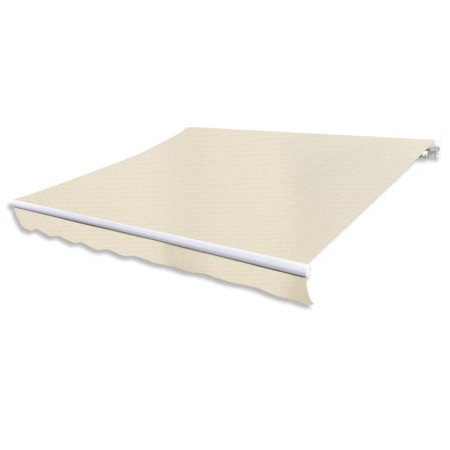 Toldo plegable de operación manual 300 cm crema de vidaXL, Toldos - Ref: Foro24-275555, Precio: 215,79 €, Descuento: %