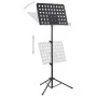 Atril para partituras de acero negro de vidaXL, Atriles para partituras - Ref: Foro24-70090, Precio: 28,62 €, Descuento: %