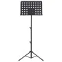 Atril para partituras de acero negro de vidaXL, Atriles para partituras - Ref: Foro24-70090, Precio: 28,62 €, Descuento: %