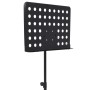Atril para partituras de acero negro de vidaXL, Atriles para partituras - Ref: Foro24-70090, Precio: 29,15 €, Descuento: %