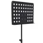 Atril para partituras de acero negro de vidaXL, Atriles para partituras - Ref: Foro24-70090, Precio: 28,62 €, Descuento: %