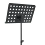 Atril para partituras de acero negro de vidaXL, Atriles para partituras - Ref: Foro24-70090, Precio: 28,62 €, Descuento: %