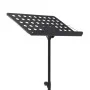 Atril para partituras de acero negro de vidaXL, Atriles para partituras - Ref: Foro24-70090, Precio: 28,62 €, Descuento: %