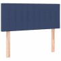 Cama box spring con colchón y LED tela azul 90x200 cm de , Camas y somieres - Ref: Foro24-3133851, Precio: 291,30 €, Descuent...