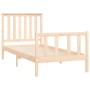 Estructura de cama con cabecero madera maciza pino 100x200 cm de , Camas y somieres - Ref: Foro24-3188196, Precio: 117,13 €, ...