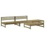 Juego de muebles de jardín 4 pzas madera de pino impregnada de , Conjuntos de jardín - Ref: Foro24-3186598, Precio: 311,35 €,...