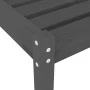 Tumbonas con mesa 2 uds madera maciza de pino gris by , Loungers - Ref: Foro24-3157681, Price: 245,09 €, Discount: %