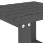 Tumbonas con mesa 2 uds madera maciza de pino gris by , Loungers - Ref: Foro24-3157681, Price: 245,09 €, Discount: %