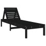 Tumbonas con mesa 2 uds madera maciza de pino negro de , Tumbonas - Ref: Foro24-3157683, Precio: 247,88 €, Descuento: %
