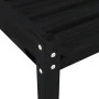 Tumbonas con mesa 2 uds madera maciza de pino negro de , Tumbonas - Ref: Foro24-3157683, Precio: 239,41 €, Descuento: %