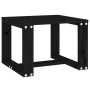 Tumbonas con mesa 2 uds madera maciza de pino negro de , Tumbonas - Ref: Foro24-3157683, Precio: 247,88 €, Descuento: %