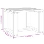 Tumbonas con mesa 2 uds madera maciza de pino negro de , Tumbonas - Ref: Foro24-3157683, Precio: 247,88 €, Descuento: %