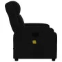 Sillón reclinable de masaje de tela negro de , Sillones - Ref: Foro24-373550, Precio: 204,26 €, Descuento: %