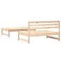 Juego de muebles de jardín 2 piezas madera maciza de pino de , Sofás modulares de exterior - Ref: Foro24-825723, Precio: 146,...
