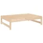 Juego de muebles de jardín 2 piezas madera maciza de pino de , Sofás modulares de exterior - Ref: Foro24-825723, Precio: 146,...