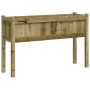 Jardineras con patas 2 uds madera de pino impregnada de , Maceteros y jardineras - Ref: Foro24-837573, Precio: 141,46 €, Desc...