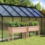 Jardineras con patas 2 uds madera maciza de abeto Douglas de , Maceteros y jardineras - Ref: Foro24-837571, Precio: 137,08 €,...
