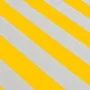 Toldo plegable de operación manual 400 cm amarillo y blanco de vidaXL, Toldos - Ref: Foro24-275574, Precio: 526,41 €, Descuen...