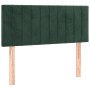 Cabecero con LED de terciopelo verde oscuro 100x5x78/88 cm de , Cabeceros y pies de cama - Ref: Foro24-3121895, Precio: 50,42...