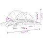 Puente de jardín con media rueda madera maciza abeto 99x50x38cm de , Puentes de jardín - Ref: Foro24-363338, Precio: 112,22 €...