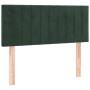 Cabecero de terciopelo verde oscuro 100x5x78/88 cm de , Cabeceros y pies de cama - Ref: Foro24-346239, Precio: 46,60 €, Descu...