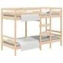 Solid pine wood bunk bed 80x200 cm by , Beds and slatted bases - Ref: Foro24-3139834, Price: 237,40 €, Discount: %